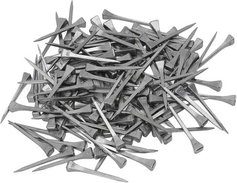 Akozon 250 PCS Premium Horseshoe Nails عالية الشد قوة ومرونة ممتازة الأظافر الصلب المصنوعة لأحذية الخيول (E2) in Saudi Arabia