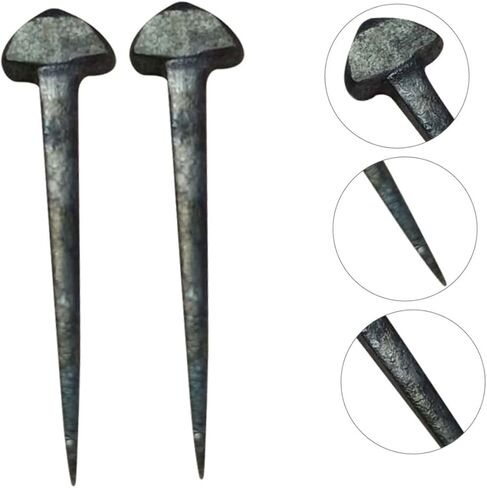 Galpada 50pcs أظافر حدوة حدوة الحصان المحترفة لإصلاح الحافر بديل بديل للخيول قوة شد عالية لـ Farriers وأصحاب الخيول in Saudi Arabia
