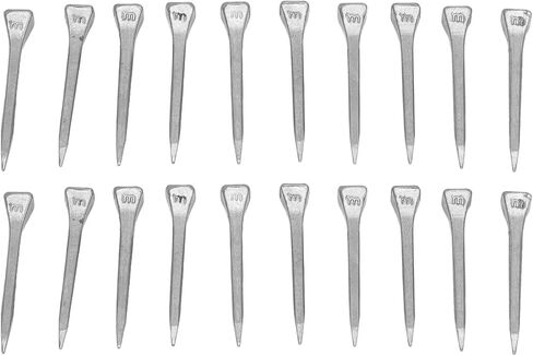 shenruifa 250 Pcs Horseshoe Nails High Tensile Strength Good Elasticity Crafted Steel Horse Shoes Nails (FJ0RACE) in Saudi Arabia