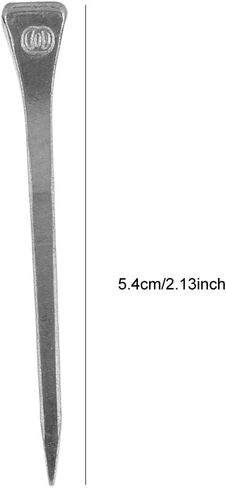 Dioche Premium E6 Steel Horseshoe Nail Set - 250PCS High Tensile Strength Hoof Pegs for Secure Horse Shoe Fit - Small, Light & Convenient Horseshoe Tool Accessory in Saudi Arabia