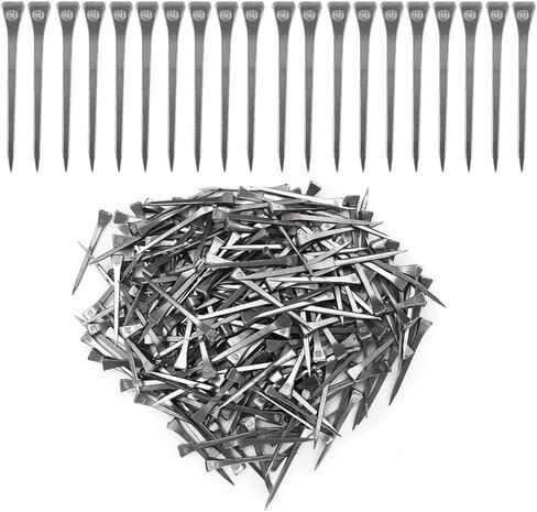 Dioche Premium E6 Steel Horseshoe Nail Set - 250PCS High Tensile Strength Hoof Pegs for Secure Horse Shoe Fit - Small, Light & Convenient Horseshoe Tool Accessory in Saudi Arabia