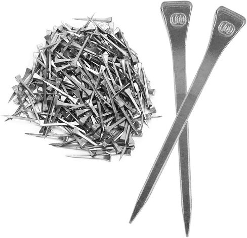 Dioche Premium E6 Steel Horseshoe Nail Set - 250PCS High Tensile Strength Hoof Pegs for Secure Horse Shoe Fit - Small, Light & Convenient Horseshoe Tool Accessory in Saudi Arabia