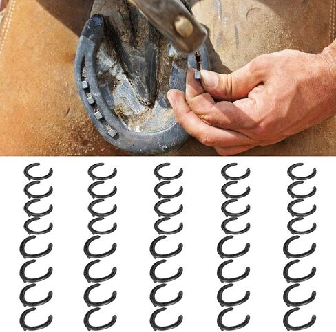 Q235 Steel Horseshoes Fearsistrian Equestrian Equiprate مناسبة للخيول in Kuwait