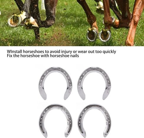 4pcs ألومنيوم سبيكة خفيفة الوزن الخيول المسؤول عن إكسسوارات ركوب الخيل لمزرعة سباق الخيل (النوع 6) in Saudi Arabia