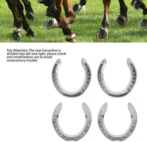4pcs ألومنيوم سبيكة خفيفة الوزن الخيول المسؤول عن إكسسوارات ركوب الخيل لمزرعة سباق الخيل (النوع 6) in Saudi Arabia