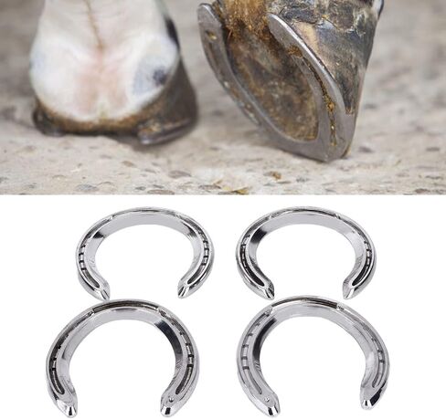 4pcs ألومنيوم سبيكة خفيفة الوزن الخيول المسؤول عن إكسسوارات ركوب الخيل لمزرعة سباق الخيل (النوع 6) in Saudi Arabia