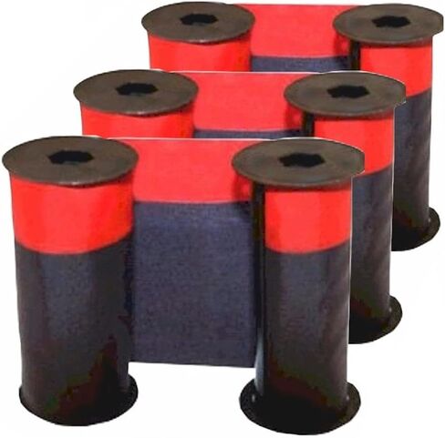 DBP 3-Pack Acroprint 125nr4 ، 150 زمنية حبر حبر الشريط ، نايلون أرجوانية حمراء in Kuwait