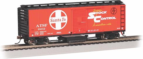 Bachmann Trains - Track Cleaning 40 'Box Car - Santa Fe #14112 (التحكم في الصدمة) - مقياس HO in Kuwait