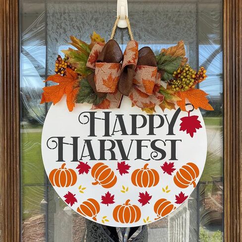 Fall Stencils Thanksgiving Stencils Autumn Hello Pumpkin Happy Harvest Stencil Templates for Painting on Wood Wall Door Mats Fabric in Kuwait