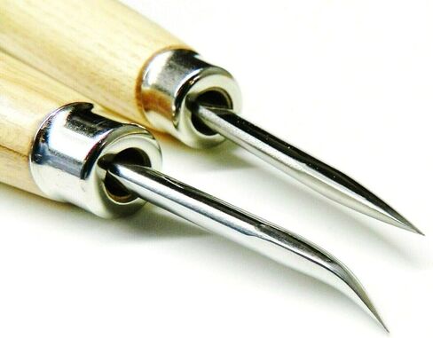 6" Burnisher Curved and Straight Blade 2" Burnishing Tool Set Jewelry Setting Bezel in Saudi Arabia