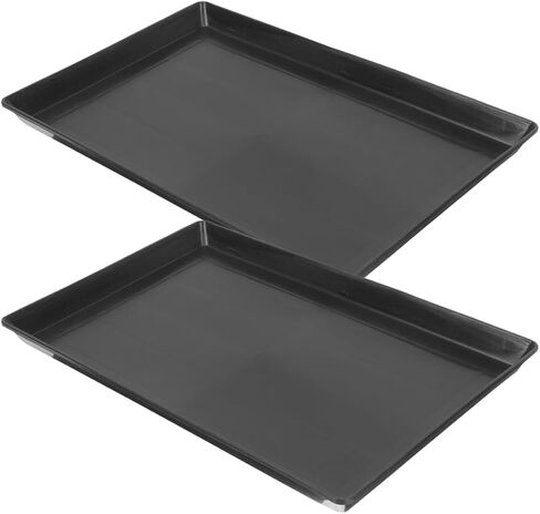 Upkoch 2pcs Dog Crate Tray استبدال صينية قفص قفص للحيوانات الصغيرة للكلاب الصغيرة والأرانب الخفيفة الوزن والأنيقة لأصحاب الحيوانات الأليفة in Kuwait
