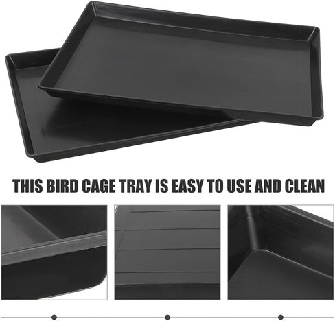 Upkoch 2pcs Dog Crate Tray استبدال صينية قفص قفص للحيوانات الصغيرة للكلاب الصغيرة والأرانب الخفيفة الوزن والأنيقة لأصحاب الحيوانات الأليفة in Kuwait