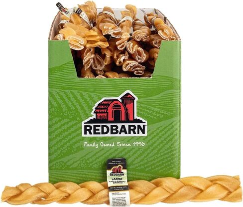 Redbarn Small Braided Collagen Sticks for Dogs - 3 Count in Saudi Arabia