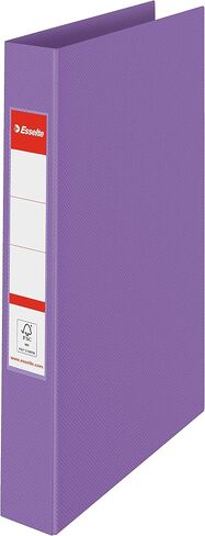 Esselte 10 Pack 190 Sheet Catce 42mm عرض العمود الفقري A4 2 Ring Binder Hardback لمنظمة Home/Office مكتب Colour'Breeze Series Lavender 628434 in Saudi Arabia