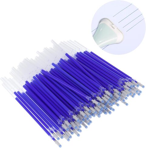 100 Pcs Heat Erasable Fabric Refills, Disappearing Ink Pen Refills for Fabric, Quilting Sewing, Light-Colored Textile Craft Supplies in Kuwait