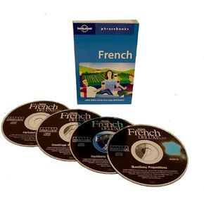 Instant Immersion Learn to Speak French Language 4 Audio Set with Phrasebook listen in your car! in Saudi Arabia