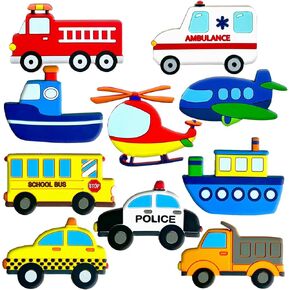 Fridge Magnets for Toddlers,Transportation Refrigerator Magnets for Kids,Car Boat Aircraft Vehicle Fridge Magnetic,Baby Learning Magnet Educational Toys Gift for Whiteboard in Saudi Arabia
