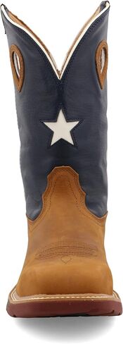 Twisted X Men's 12" Western Work Boot, Brown & Grey in Saudi Arabia