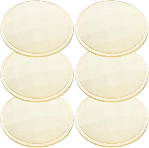 VOSAREA 6pcs High Clarity Kaleidoscope Lens Kit Prism for DIY Crafts Toy Making Multifaceted Lens for Homemade Kaleidoscope Projects in Saudi Arabia