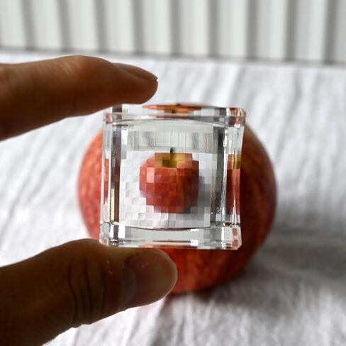 Prism Glass Funny Pixelated Lens Suncatchers Photography Prisms Prisms للسفر واللعب والتصوير الفوتوغرافي in Saudi Arabia