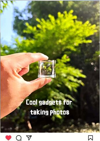 Prism Glass Funny Pixelated Lens Suncatchers Photography Prisms Prisms للسفر واللعب والتصوير الفوتوغرافي in Saudi Arabia