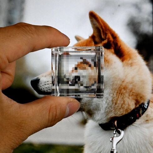 Prism Glass Funny Pixelated Lens Suncatchers Photography Prisms Prisms للسفر واللعب والتصوير الفوتوغرافي in Saudi Arabia