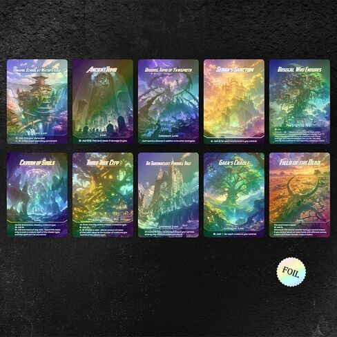 بطاقات الوكيل لـ Magic the Gathering ، بطاقات DIY مخصصة بديلة ، أراضي فائدة ، عادية in Kuwait