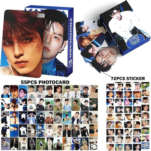 Stray Kids Photocards 127 PCS Stray Kids KARAMA Photo Cards Stray Kids Dominate World Tour Photocards lomo Card Gift Lomo Cards Merch for Stray Kids Boys and Girls (Kim Seung-min) in Saudi Arabia