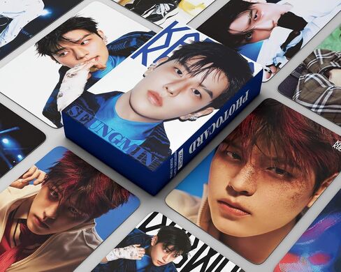 Stray Kids Photocards 127 PCS Stray Kids KARAMA Photo Cards Stray Kids Dominate World Tour Photocards lomo Card Gift Lomo Cards Merch for Stray Kids Boys and Girls (Kim Seung-min) in Saudi Arabia