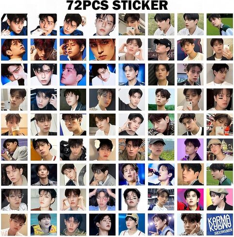 Stray Kids Photocards 127 PCS Stray Kids KARAMA Photo Cards Stray Kids Dominate World Tour Photocards lomo Card Gift Lomo Cards Merch for Stray Kids Boys and Girls (Kim Seung-min) in Saudi Arabia