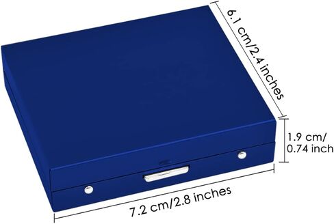 DS.DISTINCTIVE STYLE Aluminum Alloy Dice 5 Pieces 16mm Portable Metal Dices with Case 6 Sided Dice for Party Game in Saudi Arabia