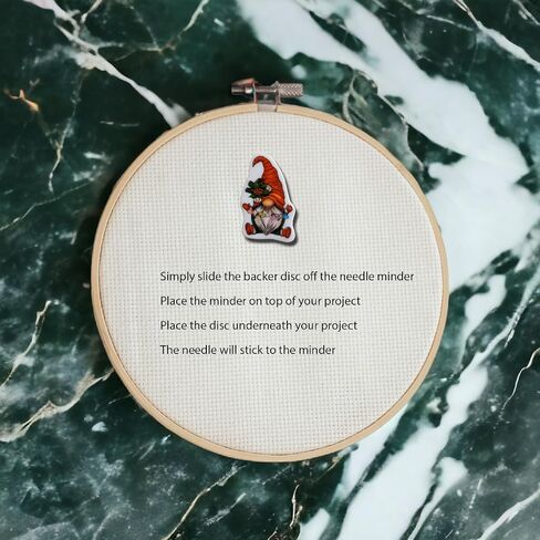 Christmas Gnome Magnetic Needle Minder in Saudi Arabia