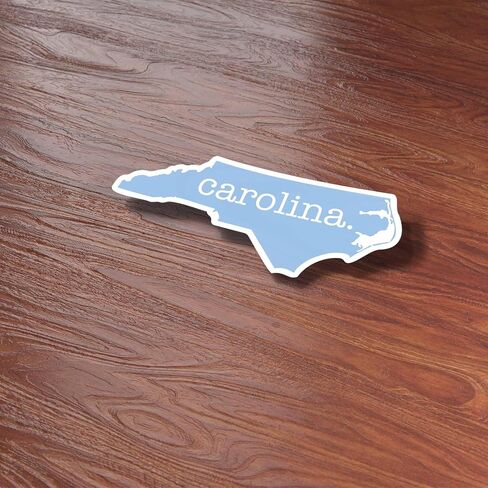 Blue North Carolina Magnet للسيارة - Raleigh Durham Chapel Hill NC Magnet Fridge Magnet - Research Triangle Gute Southern Gift in Saudi Arabia