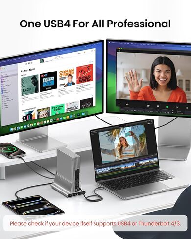 سيلكلاند 40 جيجابت في الثانية USB 4 لكابل Thunderbolt 4 4FT، 240W PD3.1، 8K/Dual 4K | كابل بيانات USB C مجدول ومعتمد من USB-IF متوافق مع SSD وMacBook وiPhone 17/16 وiPad وDock in Kuwait