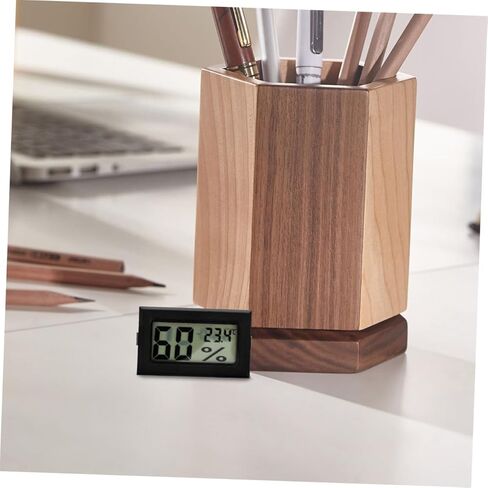 4pcs درجة الحرارة الرقمية الصغيرة والرطوبة مراقبة شاشة LCD شاشة مقياس الرطوبة لزواحف terrarium الدفيئة خزانة الثلاجة دقة قراءات موفرة للطاقة في وقت واحد in Saudi Arabia
