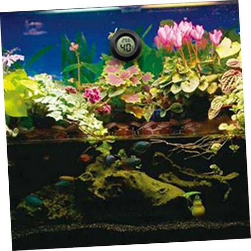 7pcs مقياس حرارة الرطوبة الرقمية المقيمة الرقمية للزواحف Terrarium الدفيئة قارئ درجة الحرارة المتين in Saudi Arabia
