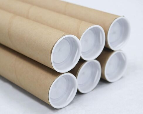 MagicWater Supply Mailing Tube - 1.5 in x 9 in - Kraft - 1 Pack - for Shipping and Storage of Posters, Arts, Crafts, and Documents in Saudi Arabia