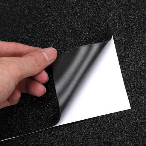 8 أوراق ألواح الرغوة اللامعة 8 × 12 بوصة البريق ورقة الرغوة اللزجة لزجة لزخرفة DIY زخرفة الحفلات الهدايا (أسود) in Kuwait