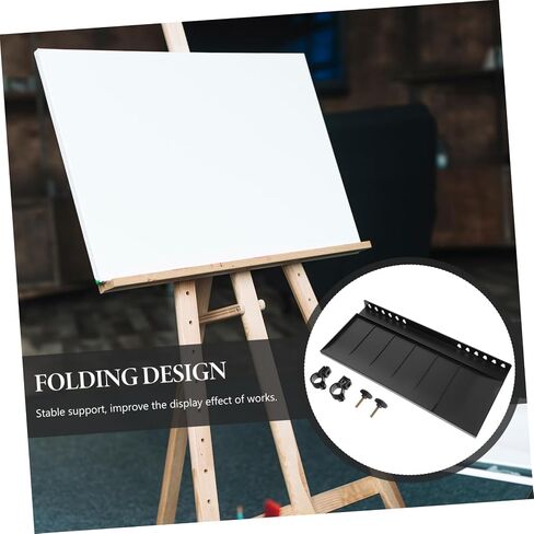 صينية EASEL البديلة للفنانين وملحقات الطلاء القابلة للفصل مريحة لتقديم صينية للتقديم للمتسابقات القوية وسهلة التثبيت لأدوات وعناصر عقد in Saudi Arabia