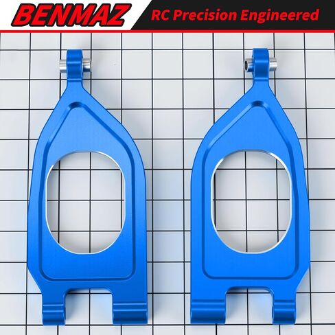 Aluminum Front Upper & Lower Suspension Arm Swing Arm RC Upgrades for Arrma 1/10 Gorgon 4X2 2WD Gorgon Monster Truck,Replace#ARA330750#ARA330752 (Red) in Saudi Arabia