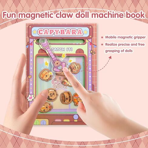 GELUODE CAPYBARA A7 MINI Noteboor ، CLAW Machine Design Cute Kawaii Capybara موضوع ، ومتعة ومفتحة وظيفية للمجلات ، المذكرات والهدايا للأطفال (Orange) in Saudi Arabia