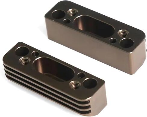Compatible with Kyosho MP9 MP10 1/8 RC Car Upgrade Parts Modification Spare Replacement Accessories 2PCS Metal Engine Mount Base RC Accessories in Saudi Arabia