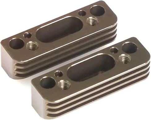 Compatible with Kyosho MP9 MP10 1/8 RC Car Upgrade Parts Modification Spare Replacement Accessories 2PCS Metal Engine Mount Base RC Car Part Accessories in Saudi Arabia