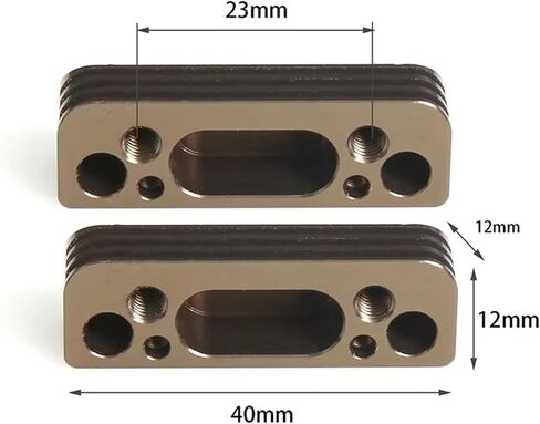 Compatible with Kyosho MP9 MP10 1/8 RC Car Upgrade Parts Modification Spare Replacement Accessories 2PCS Metal Engine Mount Base RC Car Part Accessories in Saudi Arabia