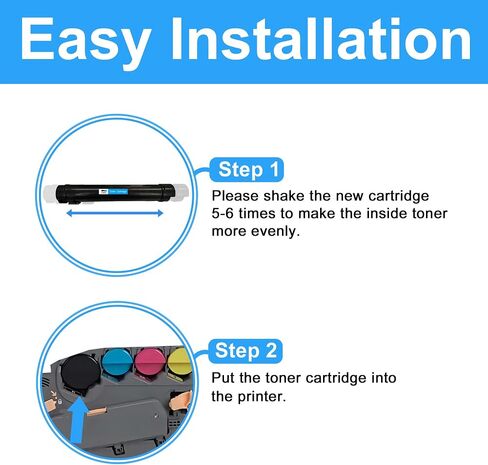 LCL Remanufactured Toner Cartridge Replacement for Xerox VersaLink C605 C600 C600N C600DN 106R03899 106R03896 106R03897 106R03898 (4-Pack Black, Cyan, Magenta, Yellow) in Saudi Arabia