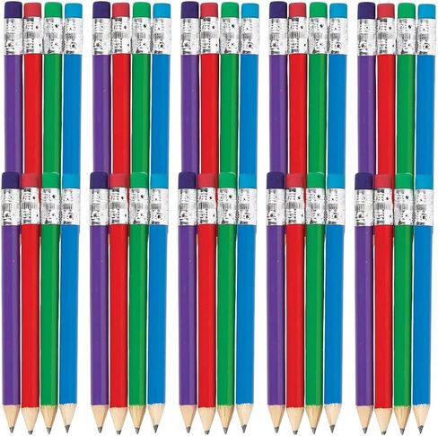 Fun Express Mini Solid Color Pencils 24 Count in Saudi Arabia