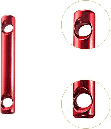 5pcs من سبيكة الألمنيوم سبيكة الموتر جويلين العصي العصي الرياح حبل حبل الابازيم التثبيت للتخييم على الظهر المشي لمسافات طويلة السفر in Kuwait
