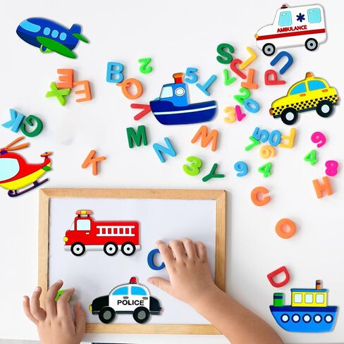 Fridge Magnets for Toddlers,Transportation Refrigerator Magnets for Kids,Car Boat Aircraft Vehicle Fridge Magnetic,Baby Learning Magnet Educational Toys Gift for Whiteboard in Saudi Arabia