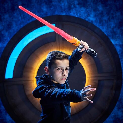 Star Wars Power Crystal Lightsaber ، 7 ألوان و 10 بلورات ، 50+ مجموعات متغيرة للألوان ، أضواء وأصوات ، ألعاب للبنين والبنات الأعمار 4+ in Saudi Arabia