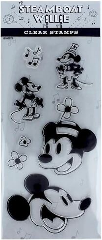 مجموعة طوابع التمسك Excelmark (احتفال Steamboat Willie) in Saudi Arabia